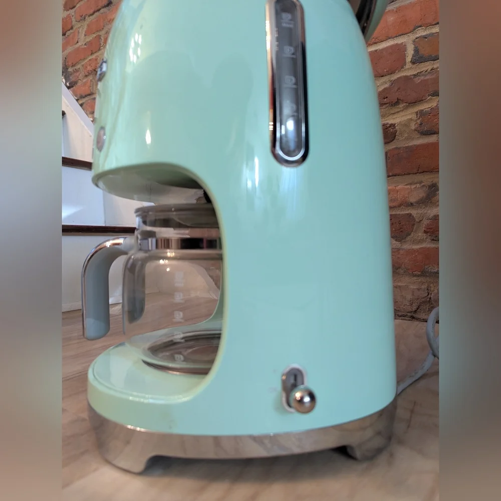 No Offers - 50's retro green SMEG drip coffee maker